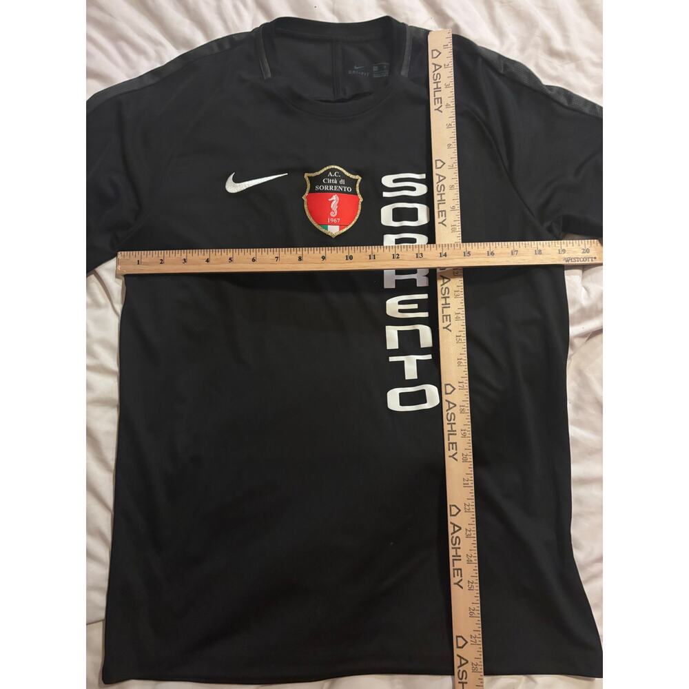 Nike AC Città di Sorrento 1967 Soccer Jersey Black Men’s L - Picture 7 of 7
